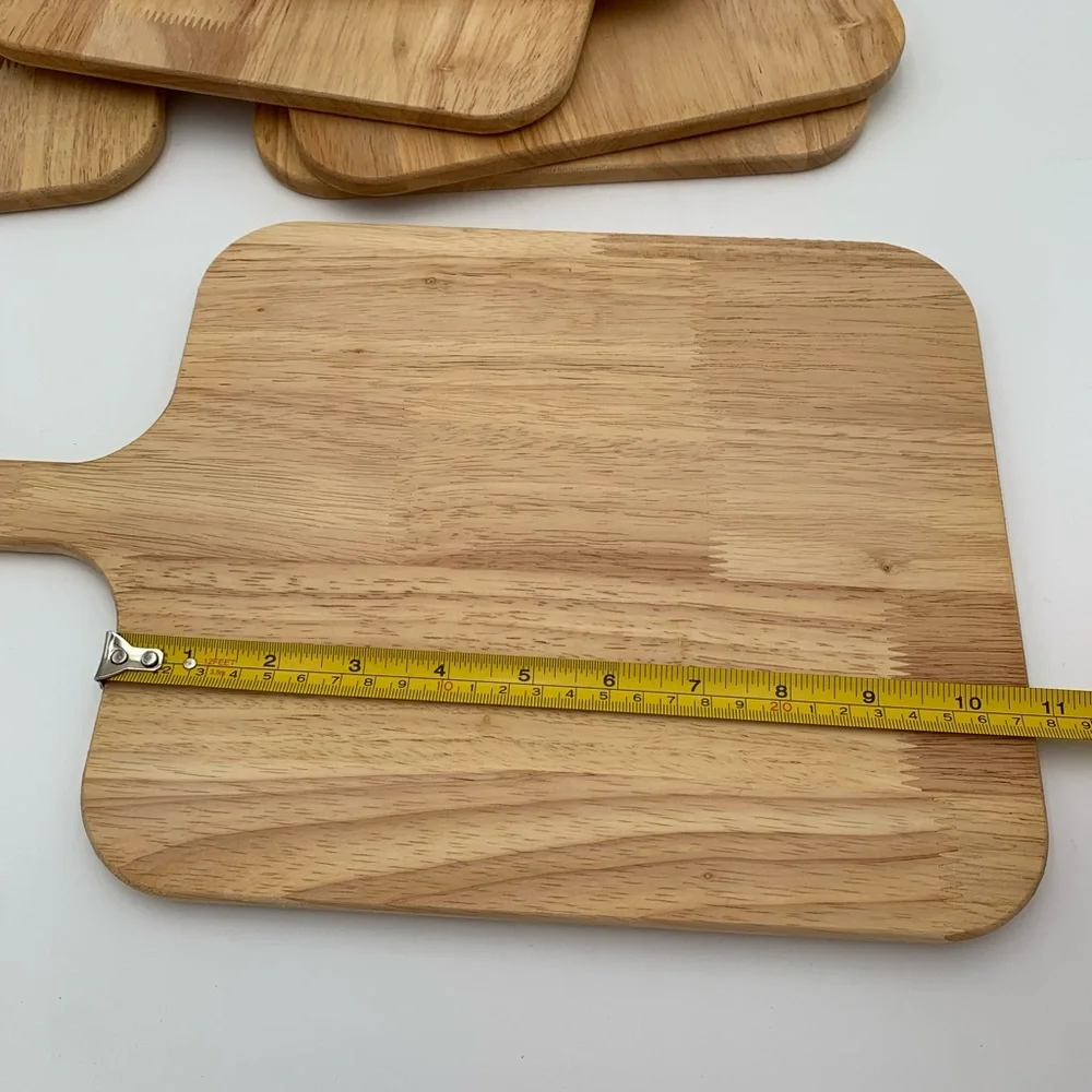 Wooden Cutting Board 2 with Thankful Design Lot of 6